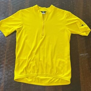 Canari Bright Yellow Short Sleeve Cycling Tee